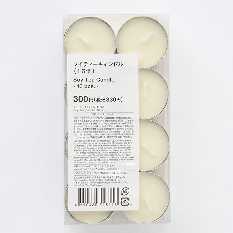 ソイティーキャンドル（１６個）