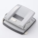 ロックできる二穴パンチ（ペーパーガイド付）