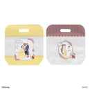 底マチフロストジップハンドルバッグ、３枚（美女と野獣）