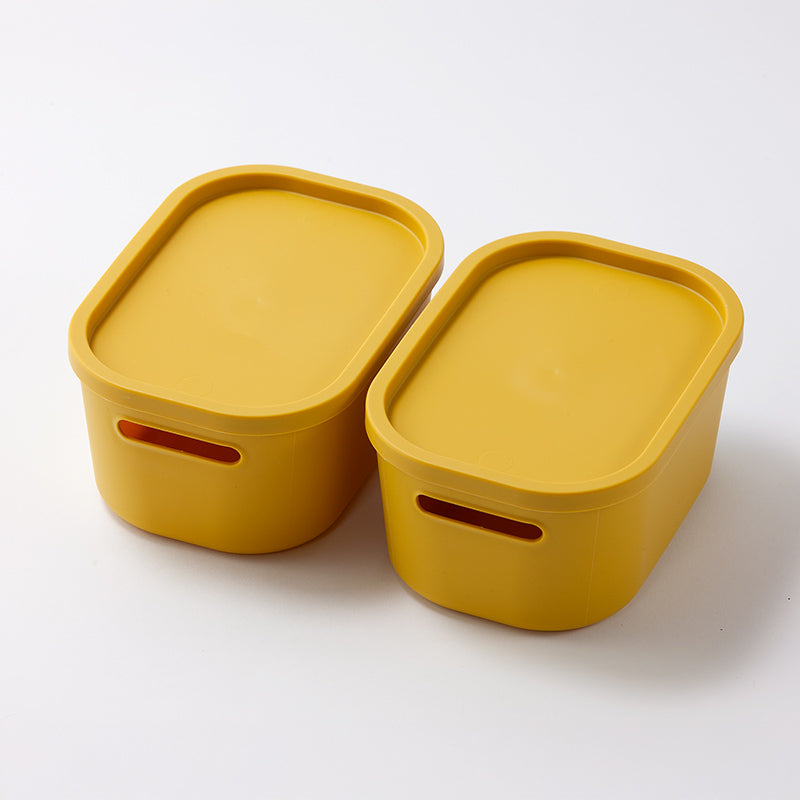 R30ボックス（2個、YL）17．5cm×12．5cm×8．5cm