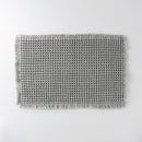 ワッフル織りバスマット（３５ｃｍｘ５５ｃｍ、ＧＹ）