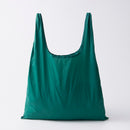 エコバッグ（くしゅっとコンパクト、ショートロゴ、ダークグリーン）