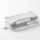 縦にも横にも使えるメッシュペンケース（平型、ＧＹ）