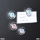 マグネット、４個（ドナルドダック）ＤＣ８