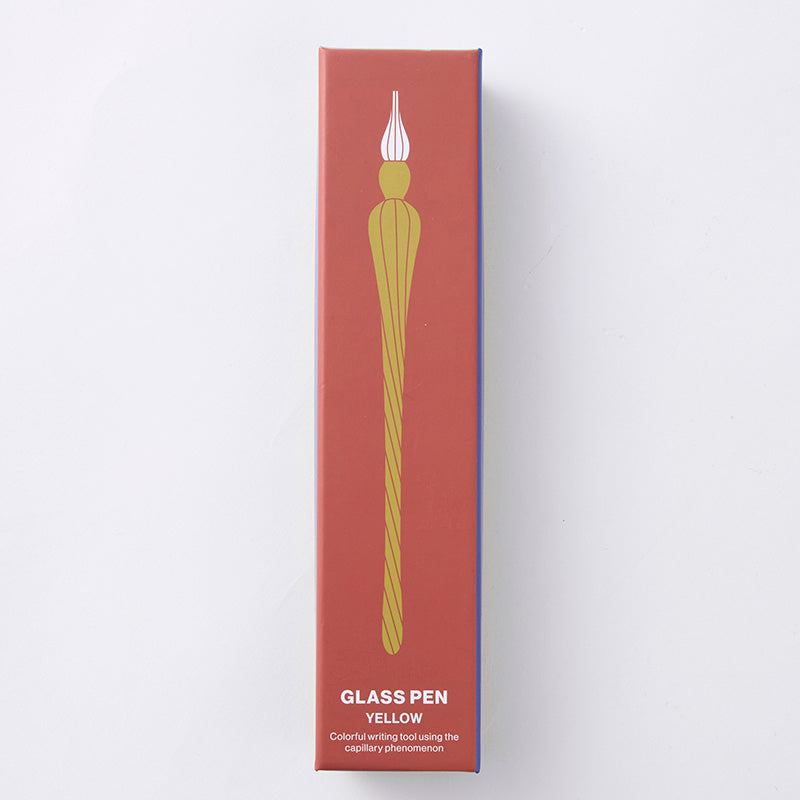 スパイラルガラスペン（ＹＬ）