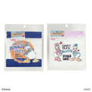 四角フロストジップバッグ、４枚（ドナルド＆フレンズ）ＤＣ８