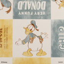 底マチハンドルバッグ、３枚（ドナルド＆フレンズ）ＤＣ８