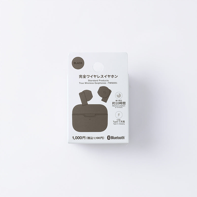 完全ワイヤレスイヤホン（TWS005、BK） - 100均 通販 ダイソー