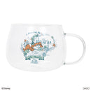 耐熱ガラスマグカップ、丸型、Ｂ（リトル・マーメイド）