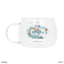 耐熱ガラスマグカップ、丸型、Ｂ（リトル・マーメイド）