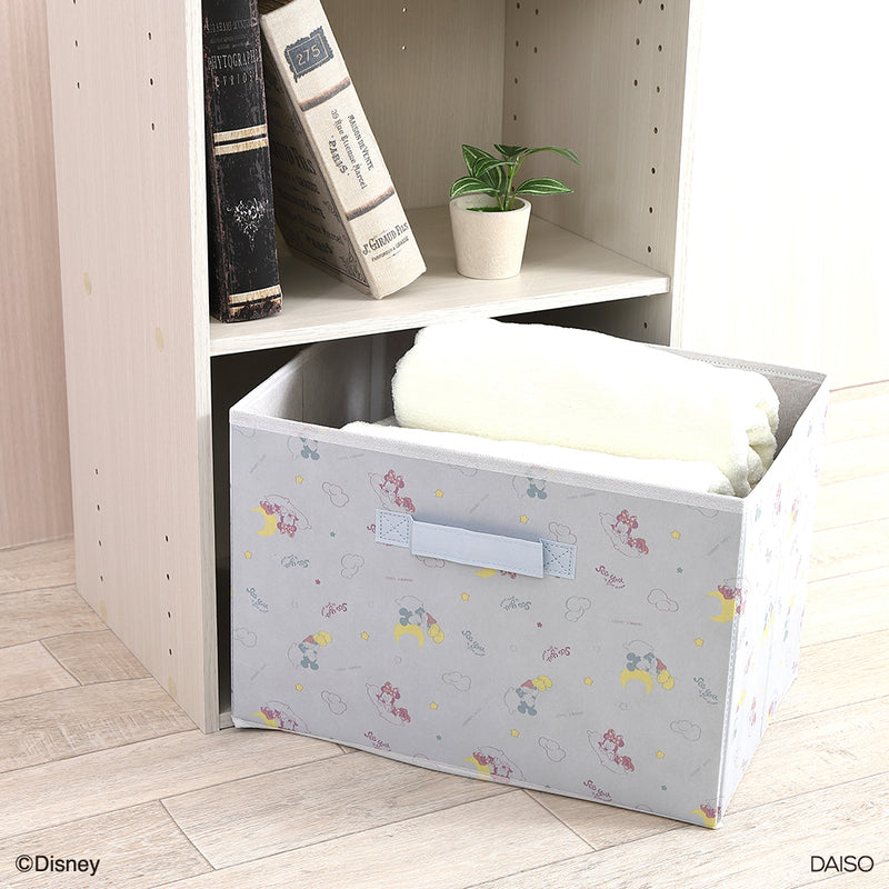 不織布折りたたみ収納、カラーＢＯＸ対応（ミッキー＆ミニー）ＤＣ９