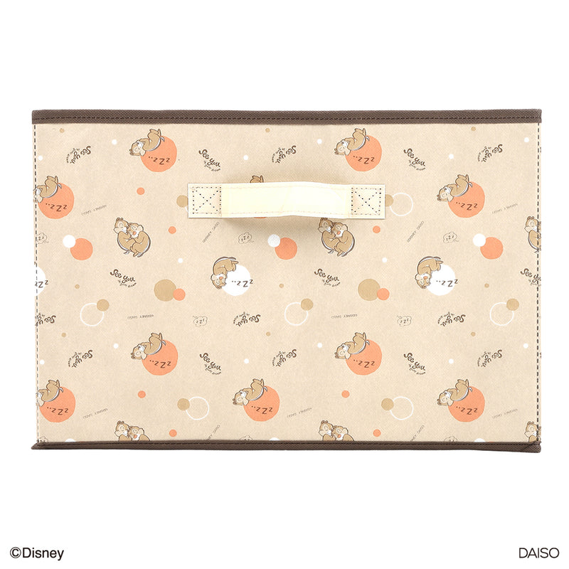 不織布折りたたみ収納、カラーＢＯＸ対応（チップ＆デール）ＤＣ９