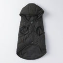 ドッグウェアフード付ジャケット（ＢＫ、Ｌ）