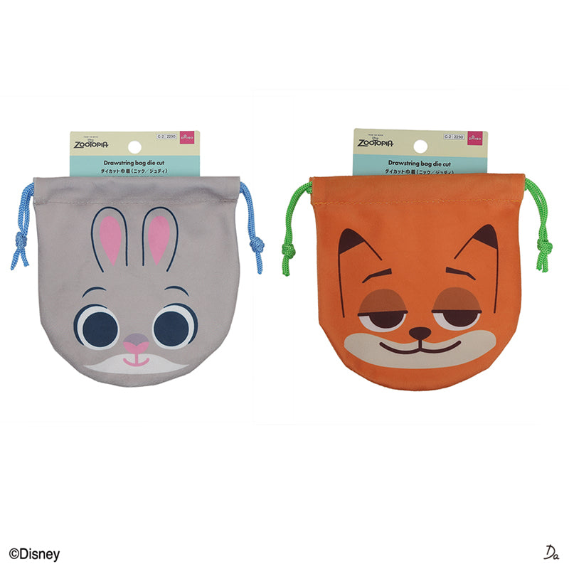 巾着、ダイカット（ニック／ジュディ）