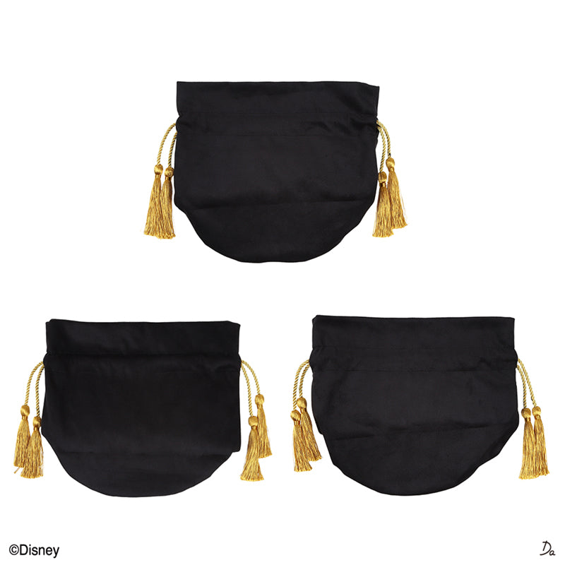 ベロア巾着（ディズニーヴィランズ）