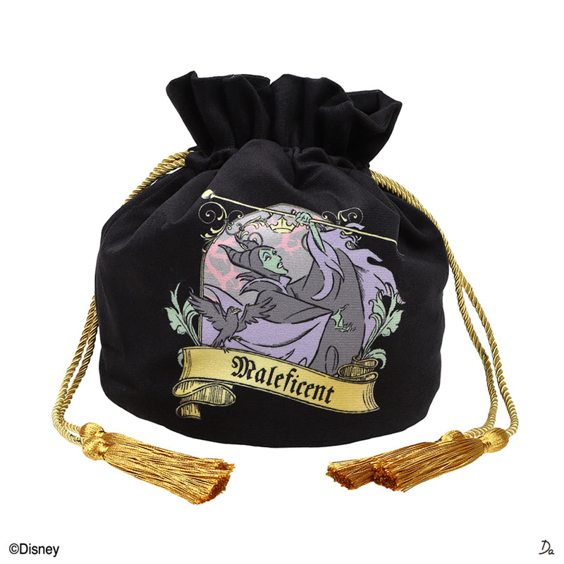 ベロア巾着（ディズニーヴィランズ）