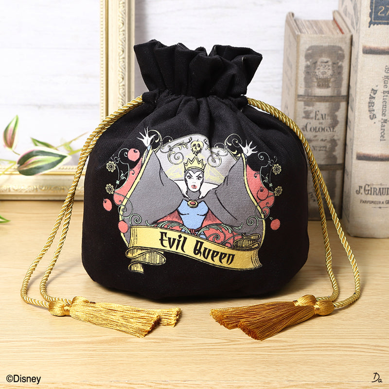 ベロア巾着（ディズニーヴィランズ）