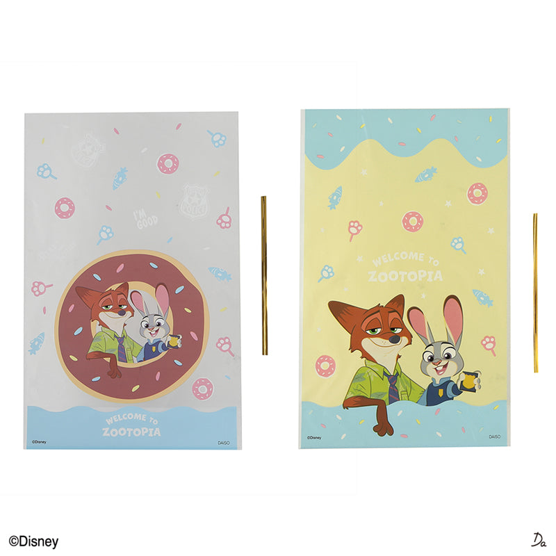 底マチフロストバッグ、６枚（ズートピア）