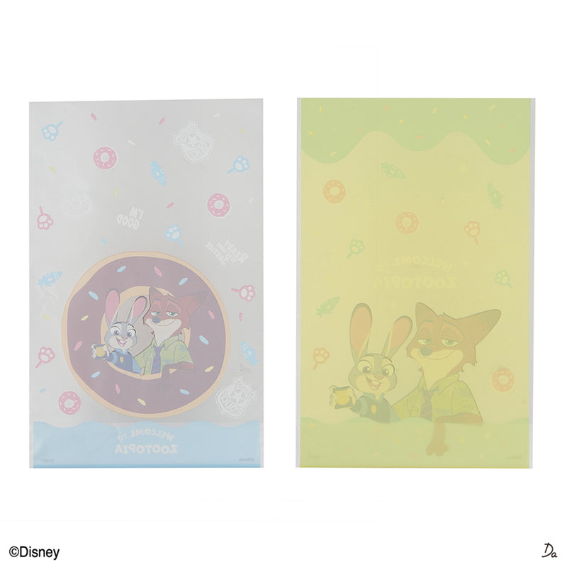 底マチフロストバッグ、６枚（ズートピア）