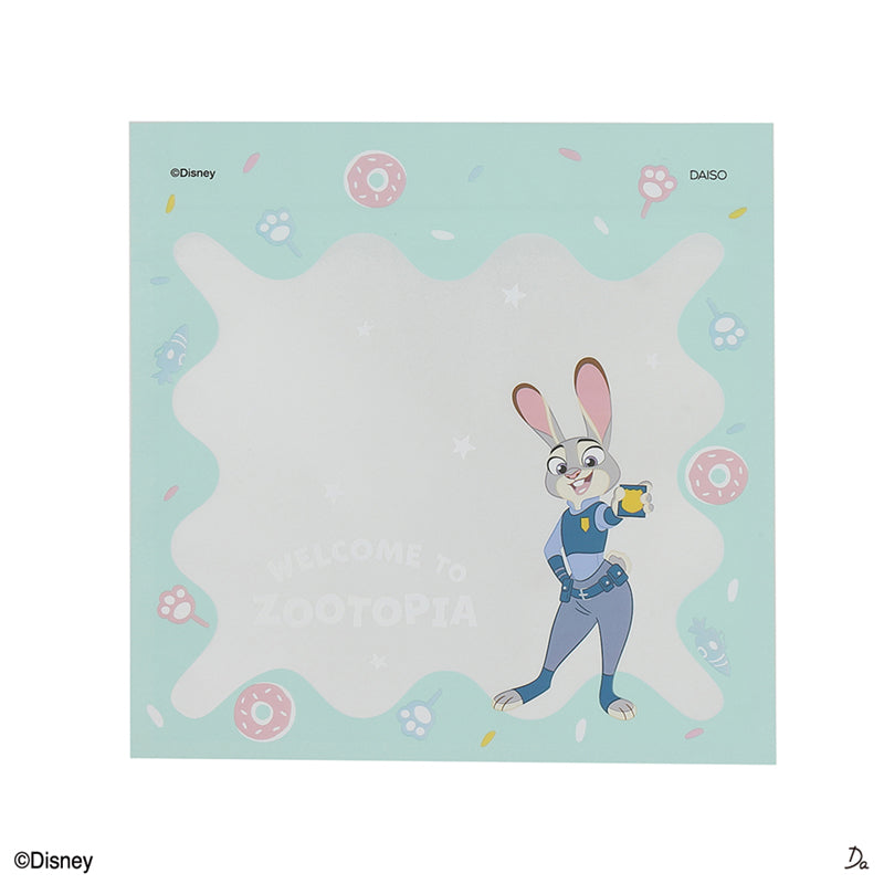 フロストジップバッグ、４枚（ズートピア）