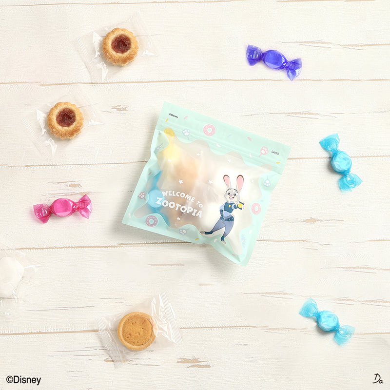 フロストジップバッグ、４枚（ズートピア）