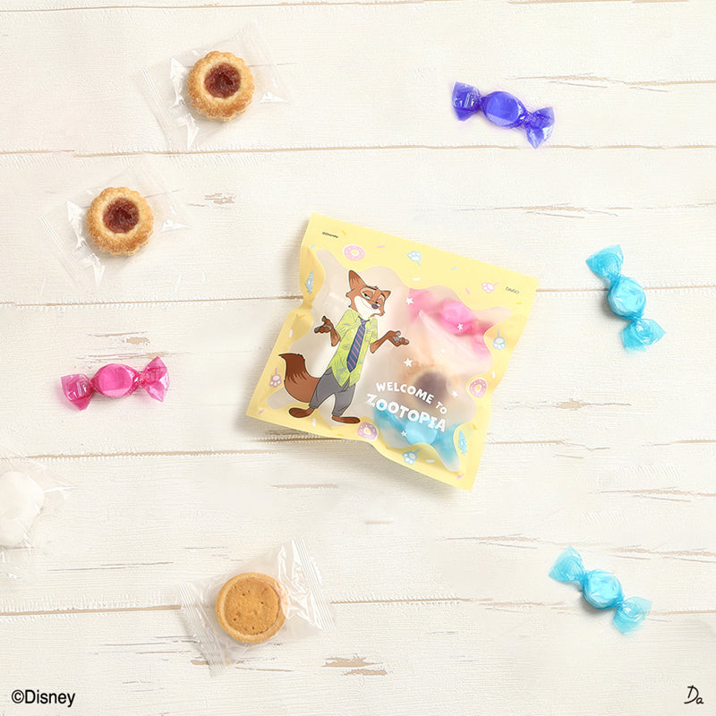 フロストジップバッグ、４枚（ズートピア）