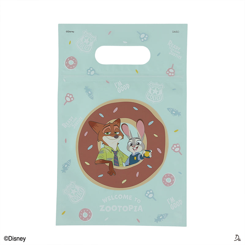 フロストジップハンドルバッグ、３枚（ズートピア）