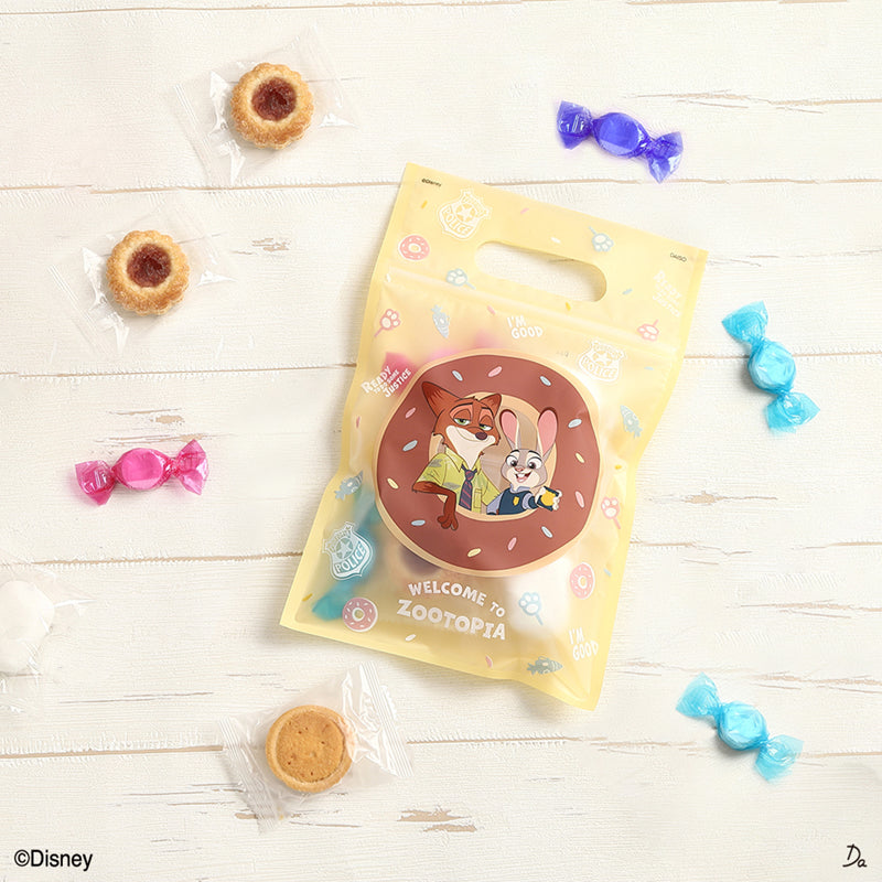 フロストジップハンドルバッグ、３枚（ズートピア）