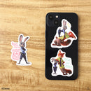 ステッカー（ズートピア）Ａ