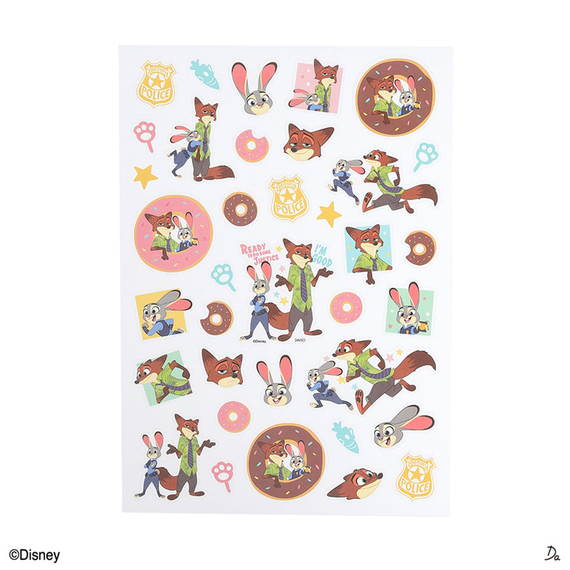 シートシール、Ａ５（ズートピア）