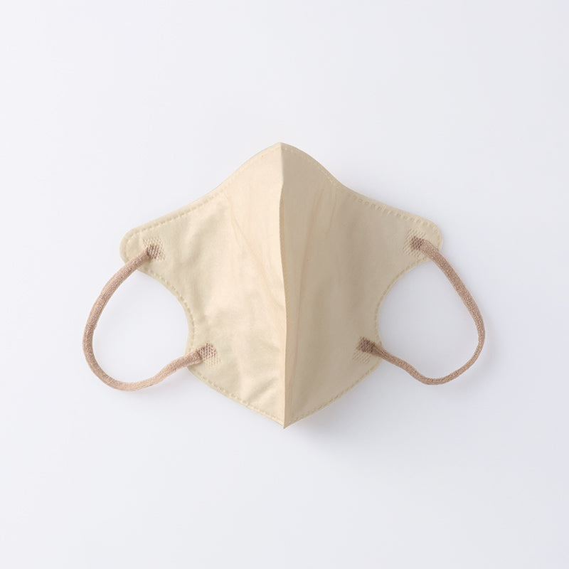 裏起毛立体マスク（14枚、Beige、スモール） - 100均 通販
