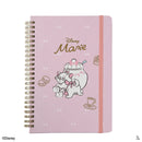 ゴムバンド付リングノート、Ａ５、８０枚（ディズニーマリー）