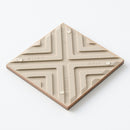 美濃焼のコースター（ブラウン）