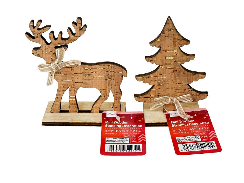 ミニウッドスタンドオブジェ