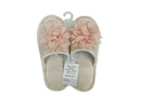 外縫いスリッパ（フラワー、ＢＥ）