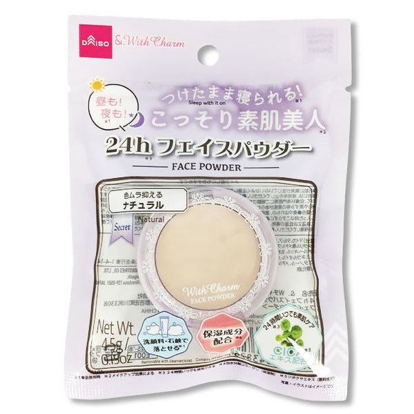 ＆．WithCharm 24hフェイスパウダー ナチュラル - 100均