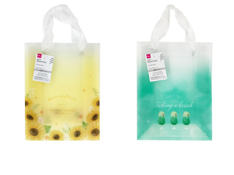 手提げバッグ（ひまわり、クリームソーダ）