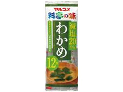 マルコメ 即席生みそ汁減塩わかめ 12食 - 100均 通販 ダイソーネット
