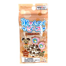 水でくっつくビーズ（ブラウン）