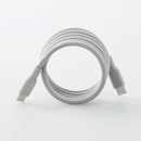収納型マグネット充電・通信ケーブル　１ｍ　Ｔｙｐｅ－Ｃ　ｔｏ　Ｔｙｐｅ－Ｃ