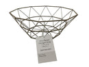 ワイヤーカゴ（十角、グレー）