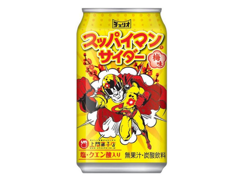 チェリオ　スッパイマンサイダー　３５０缶