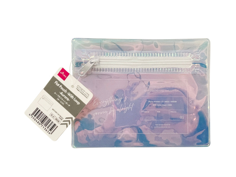 ループ付フラットポーチ（オーロラ）