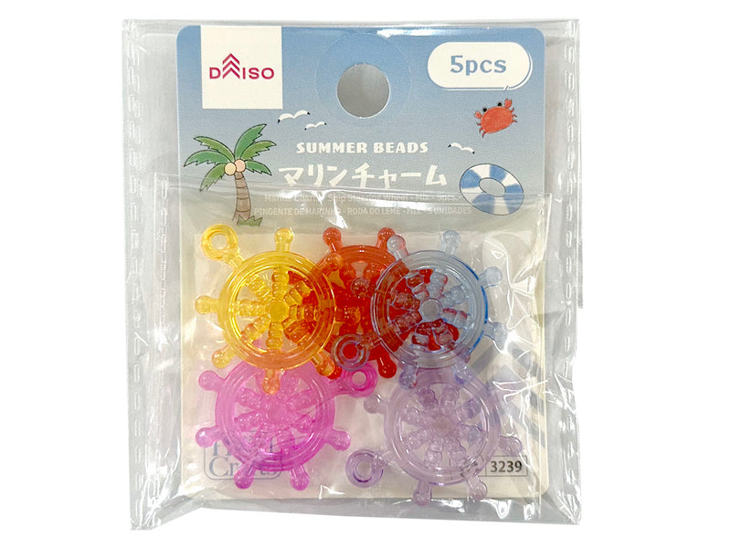 マリンチャーム（舵輪、ミックス、5個） - 100均 通販 ダイソーネット  