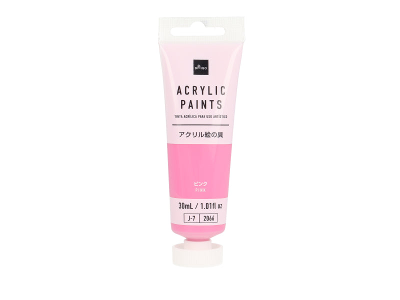 アクリル絵の具（ピンク）