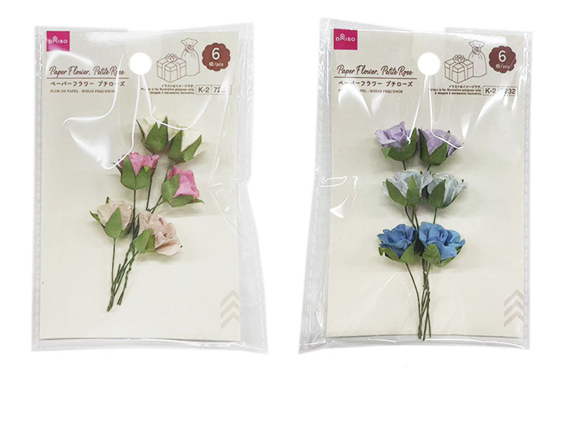 ペーパーフラワー（プチローズ）