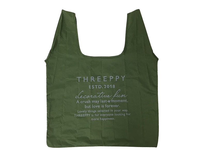 チャーム付エコバッグ（ボストン風、IV） - スリーピーネットストア