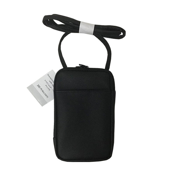 スマホショルダーバッグ（チャック付、BK） - スリーピーネット