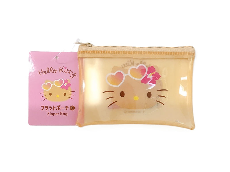 【1セット限り❕】日焼けキティ フラットポーチ 缶バッジ シール 50点 フラットポーチS キティ 日焼け - 100均 通販 ダイソーネットストア