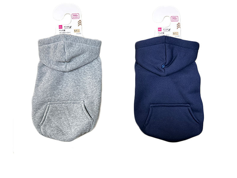 ペット服（フード付パーカー、Ｍ）
